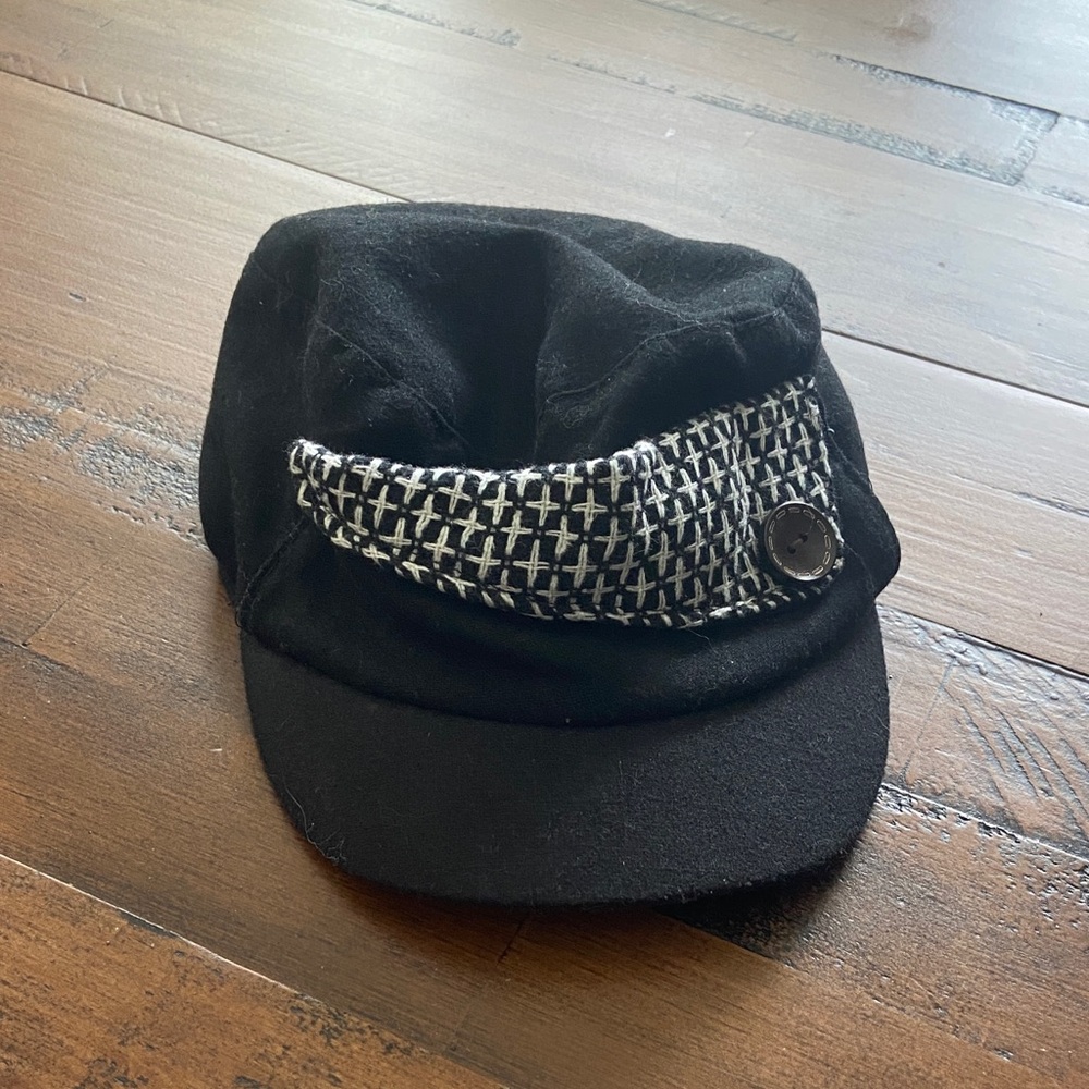 Stylish Black and White Cap
